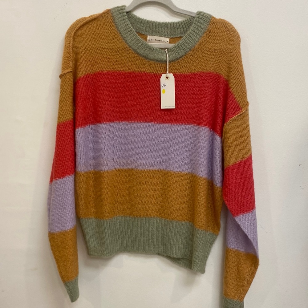 Stripe sweater